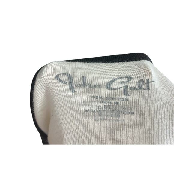 John Galt Electric Circus Raglan Brandy Melville Small Top Shirt y2k 90s Punk - Picture 7 of 7